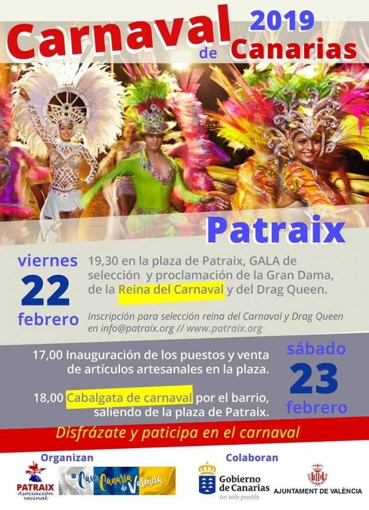 Carnavalul Insulelor Canare în Valencia