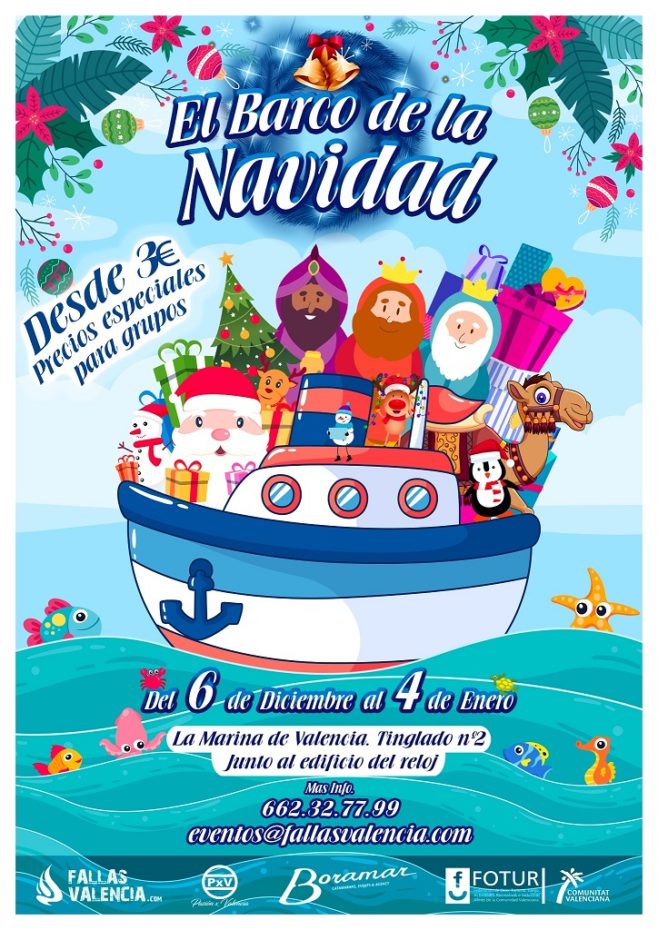 Barca Crăciunului 2019 a ancorat în Valencia!!