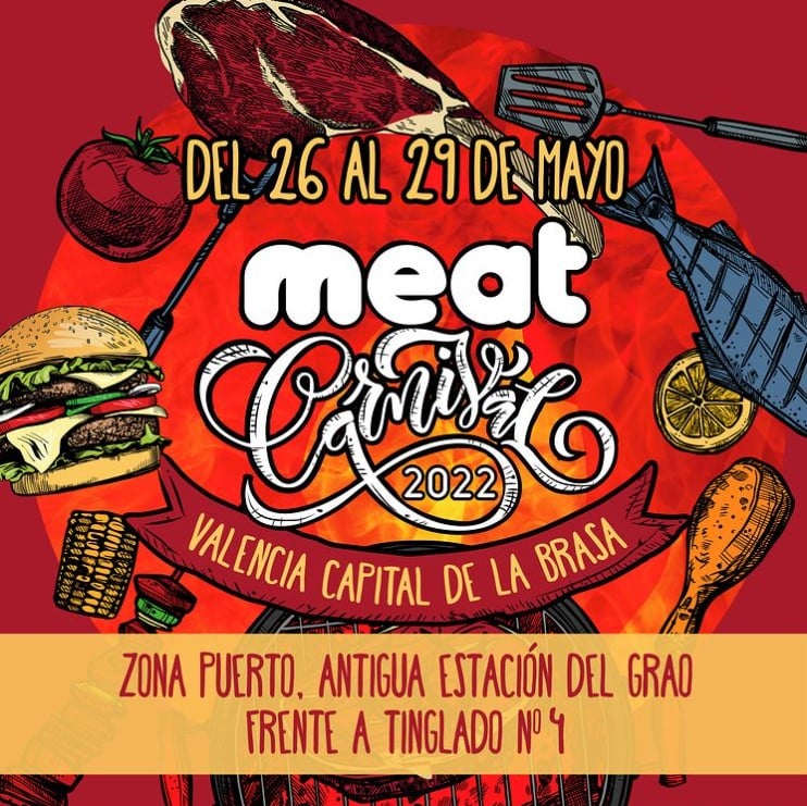 ”Meat Carnival”- Festivalul gastronomic de grătar și carne, în Valencia!