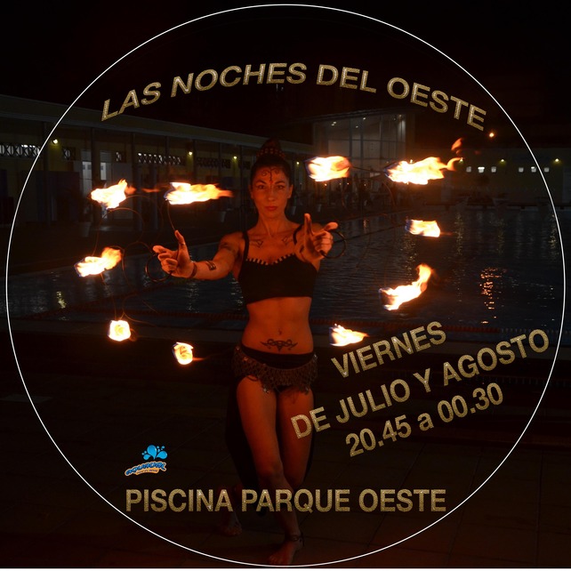 Din 24 iunie, petreceri tematice nocturne la Piscina Parque del Oeste!